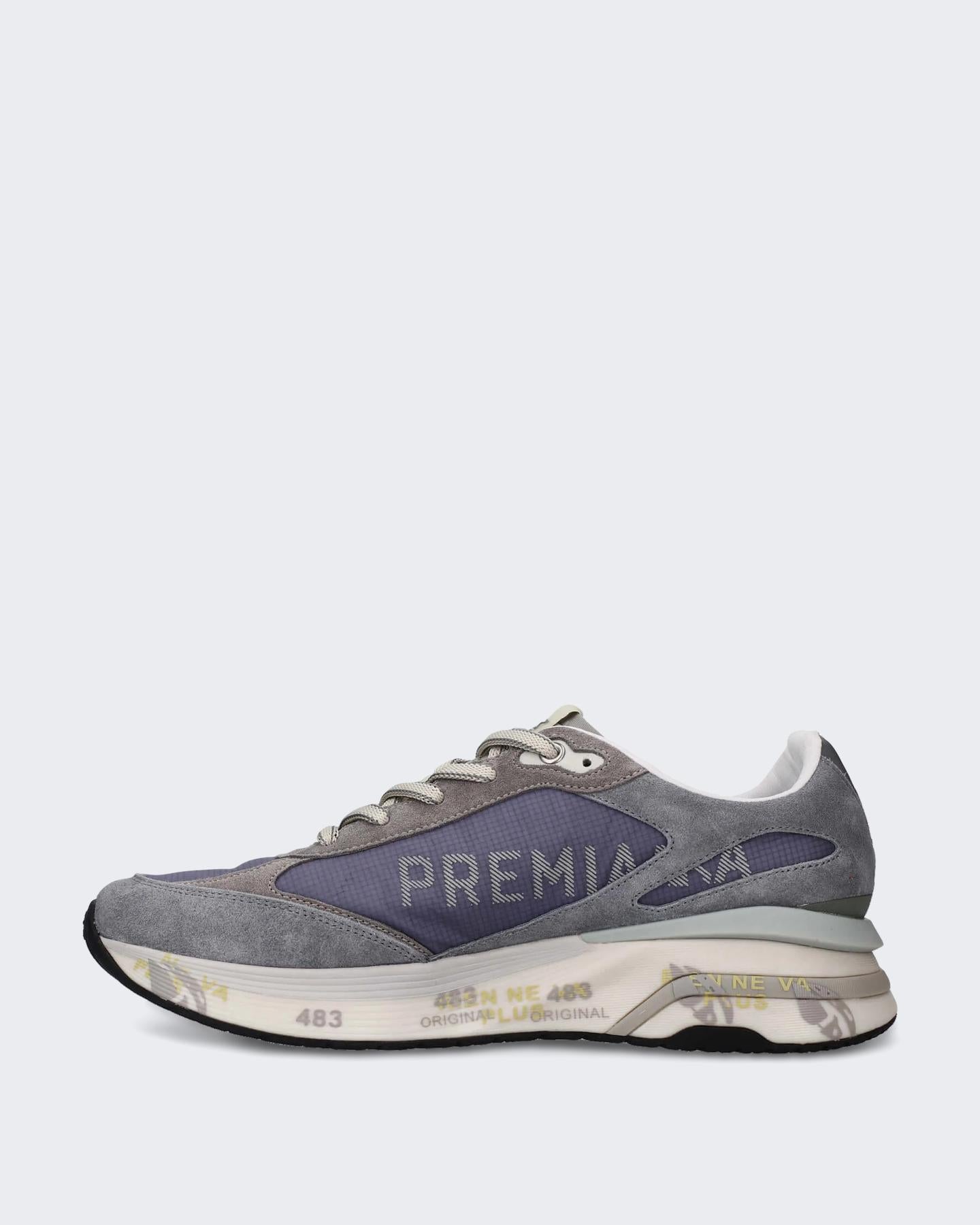 Premiata Heren Moerun Sneaker Blauw