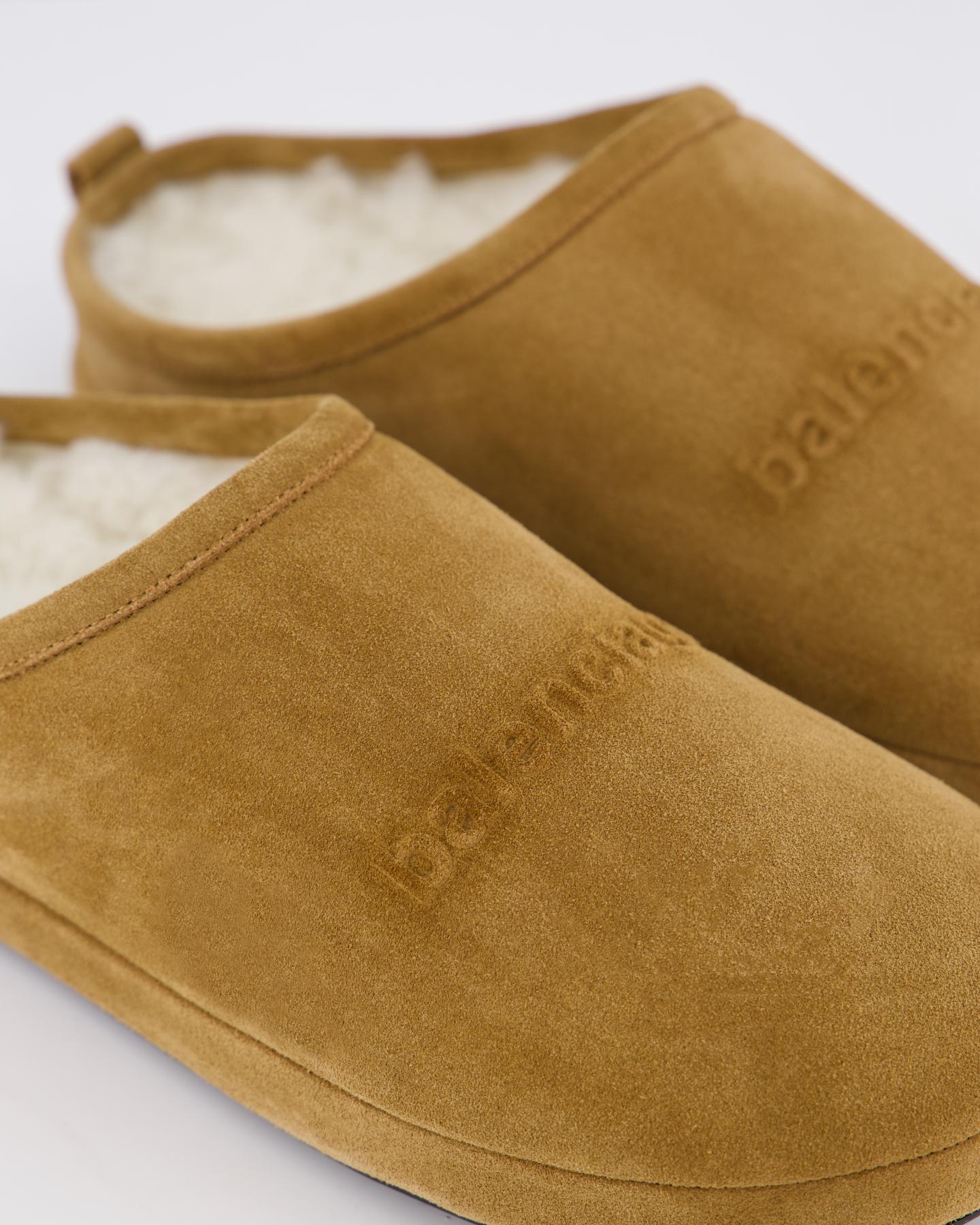 Heren ALASKA SLIPPER SUEDE/SHEAR