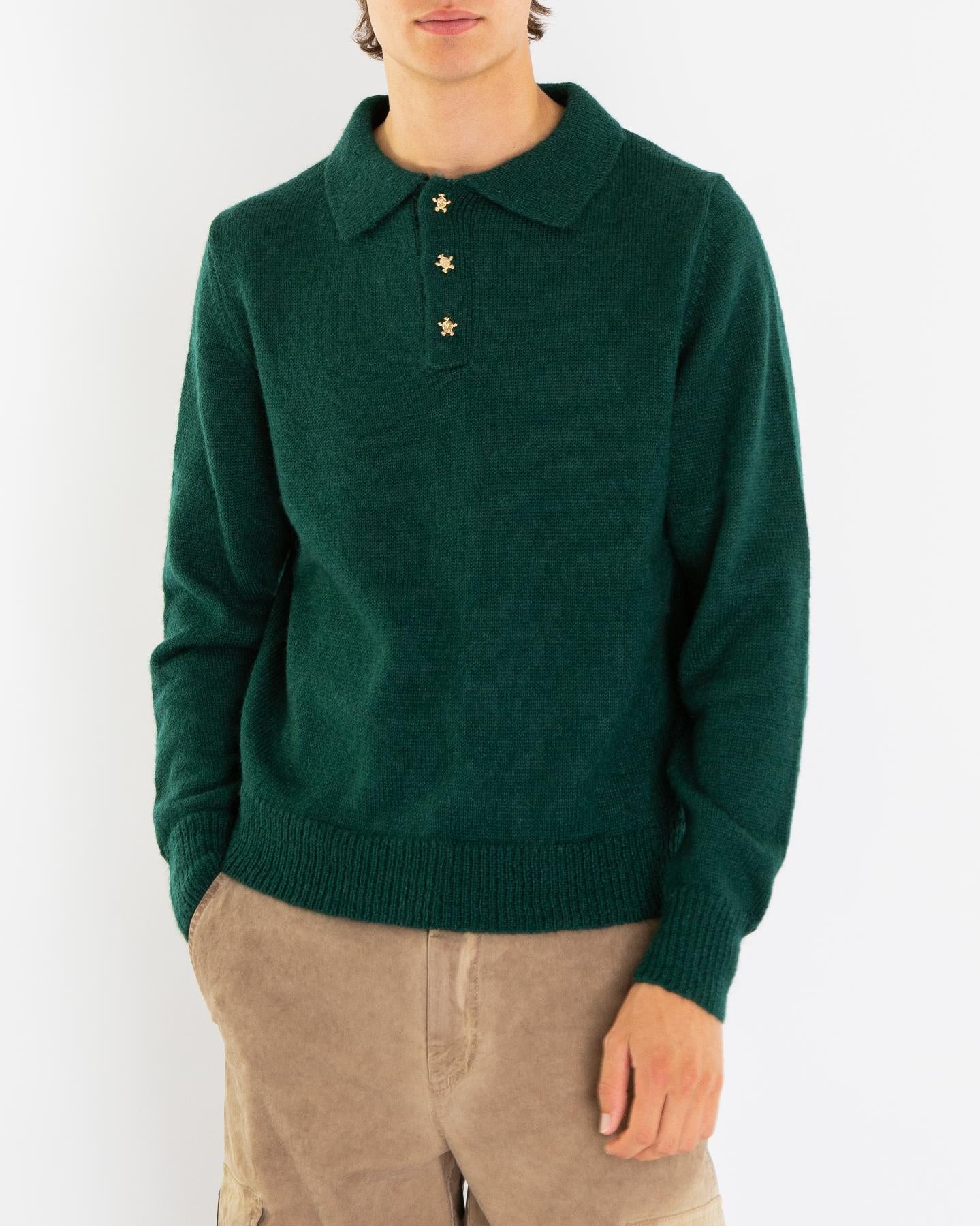 Heren Lemon Polo Knit