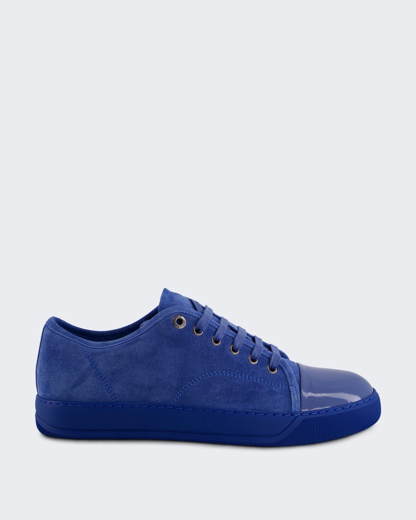 Lanvin Heren DBB1 Sneaker Suede Blauw