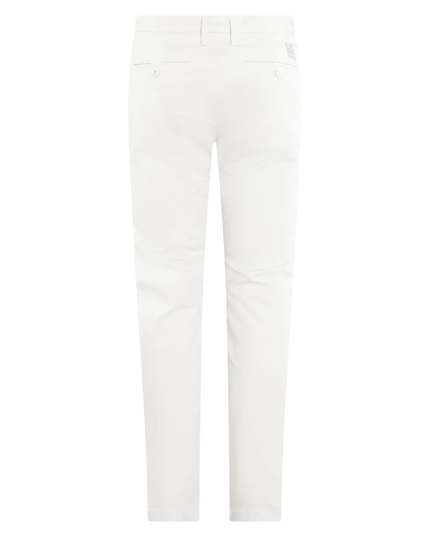 Heren Pantalone Slim Fit Bobby Wit