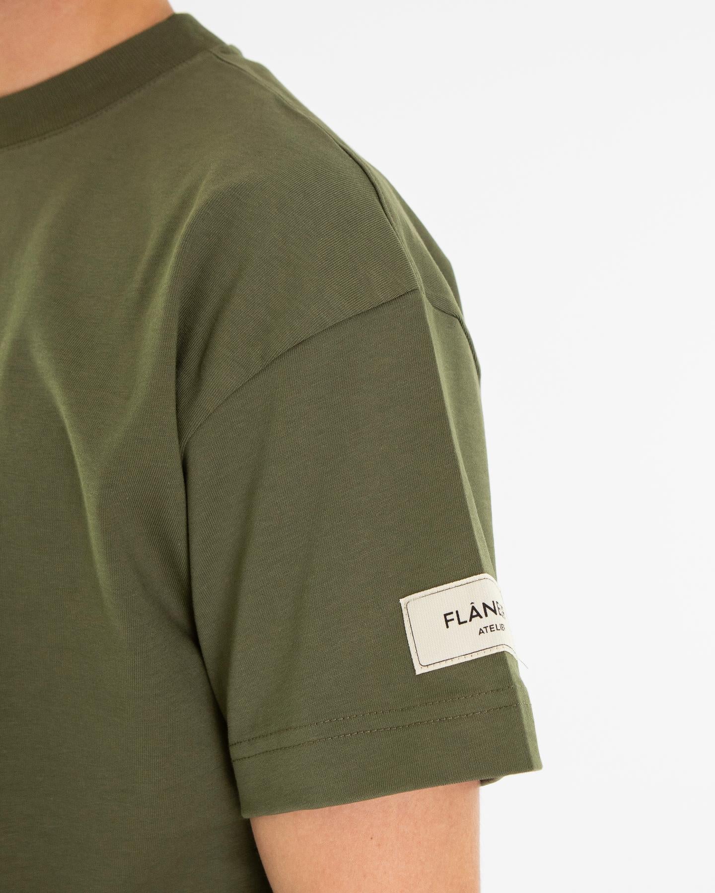 Heren Atelier T-Shirt Groen