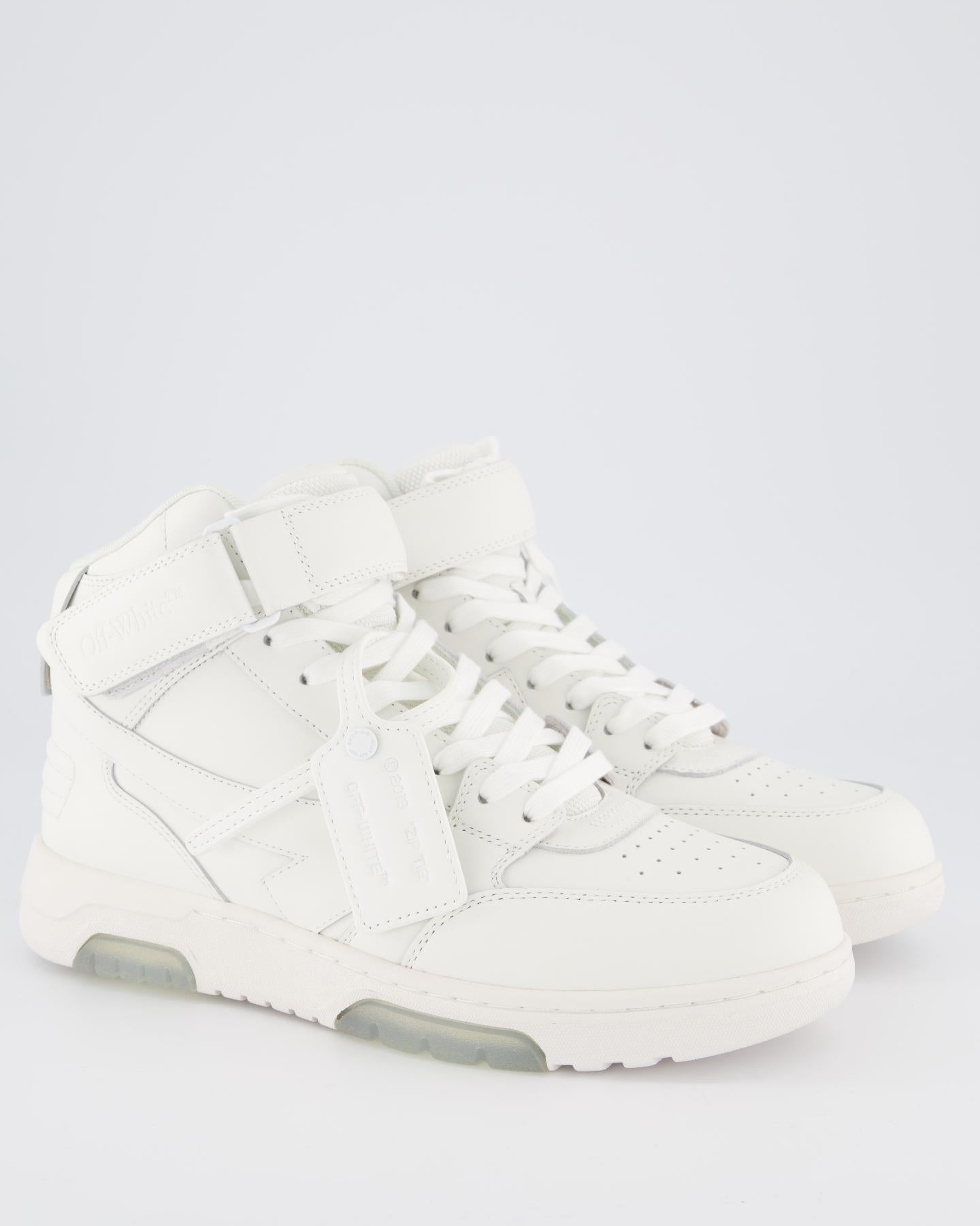 Heren Out Of Office Mid Sneaker Wit
