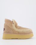 Damen Mini Eskimo Platform Camel