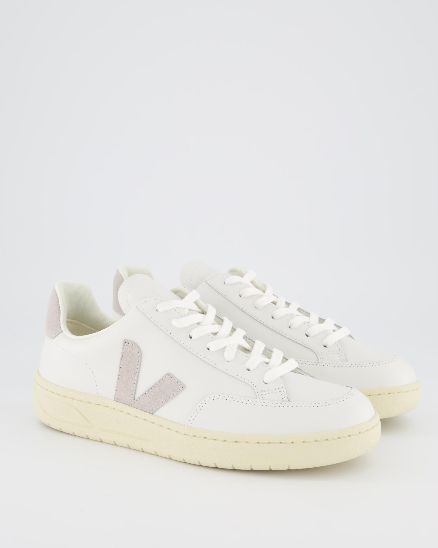 Heren V-12 Sneaker Wit/Grijs