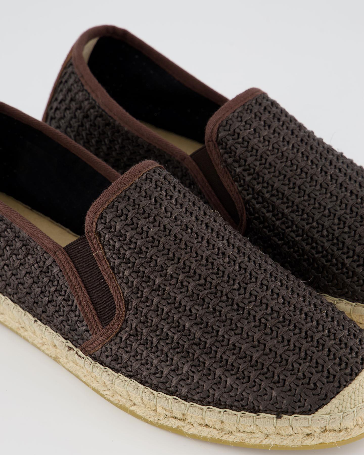 Heren Carlos Espadrille Bruin