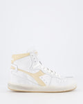 Dames Mi Basket Used Wit/Beige