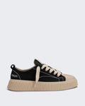RHUN Dames Treble 2025 Nylon Zwart sneakers — huidige kleur