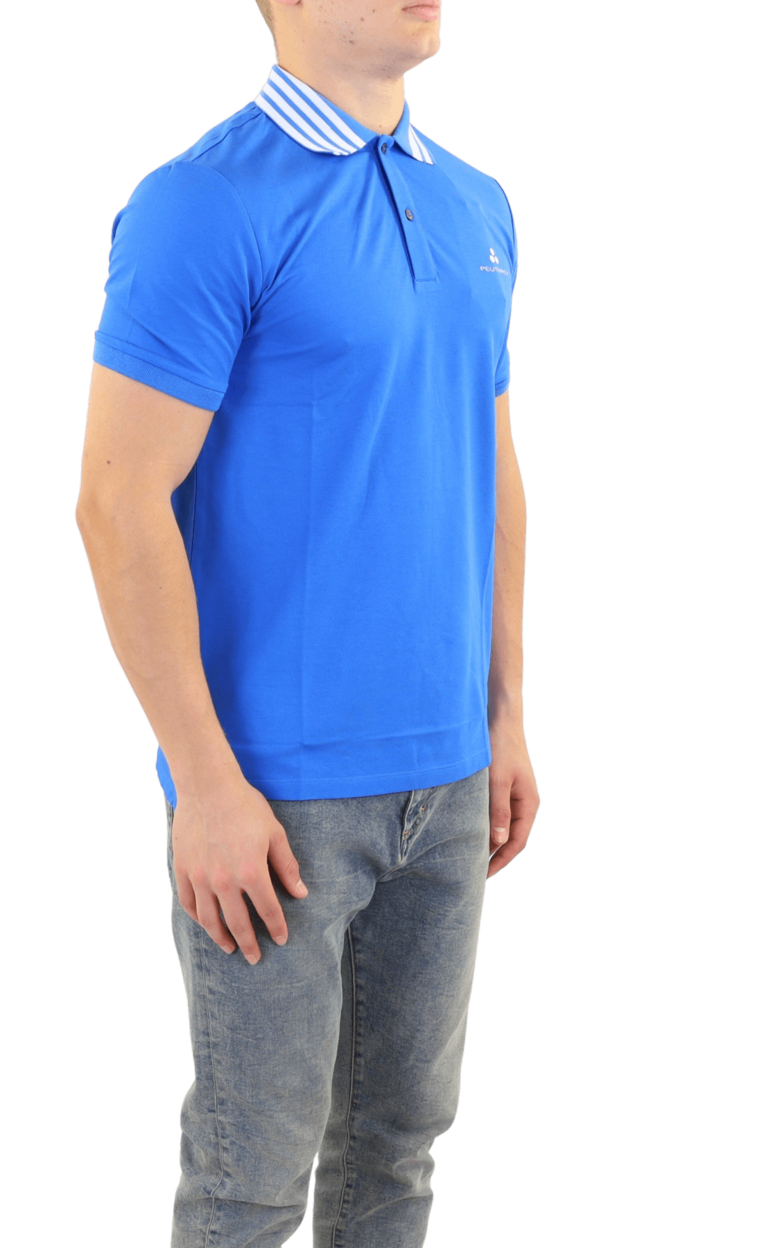Heren Prile Polo Blauw