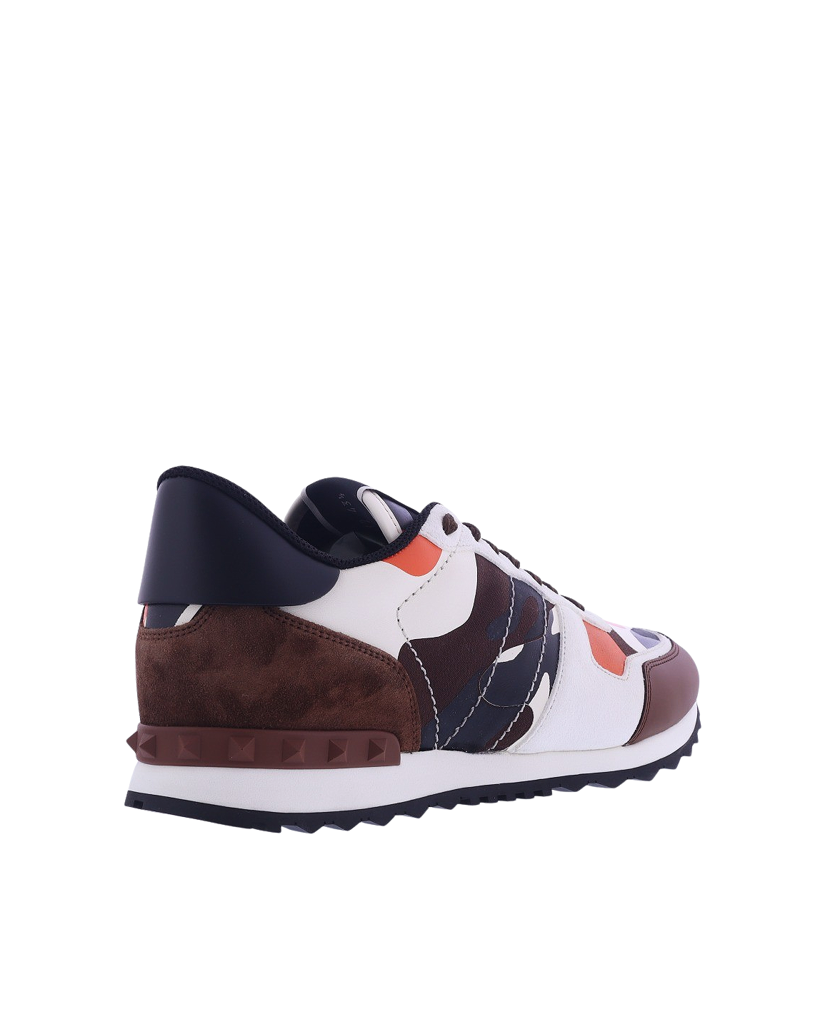 Heren RockRunner Sneaker Bruin/Wit