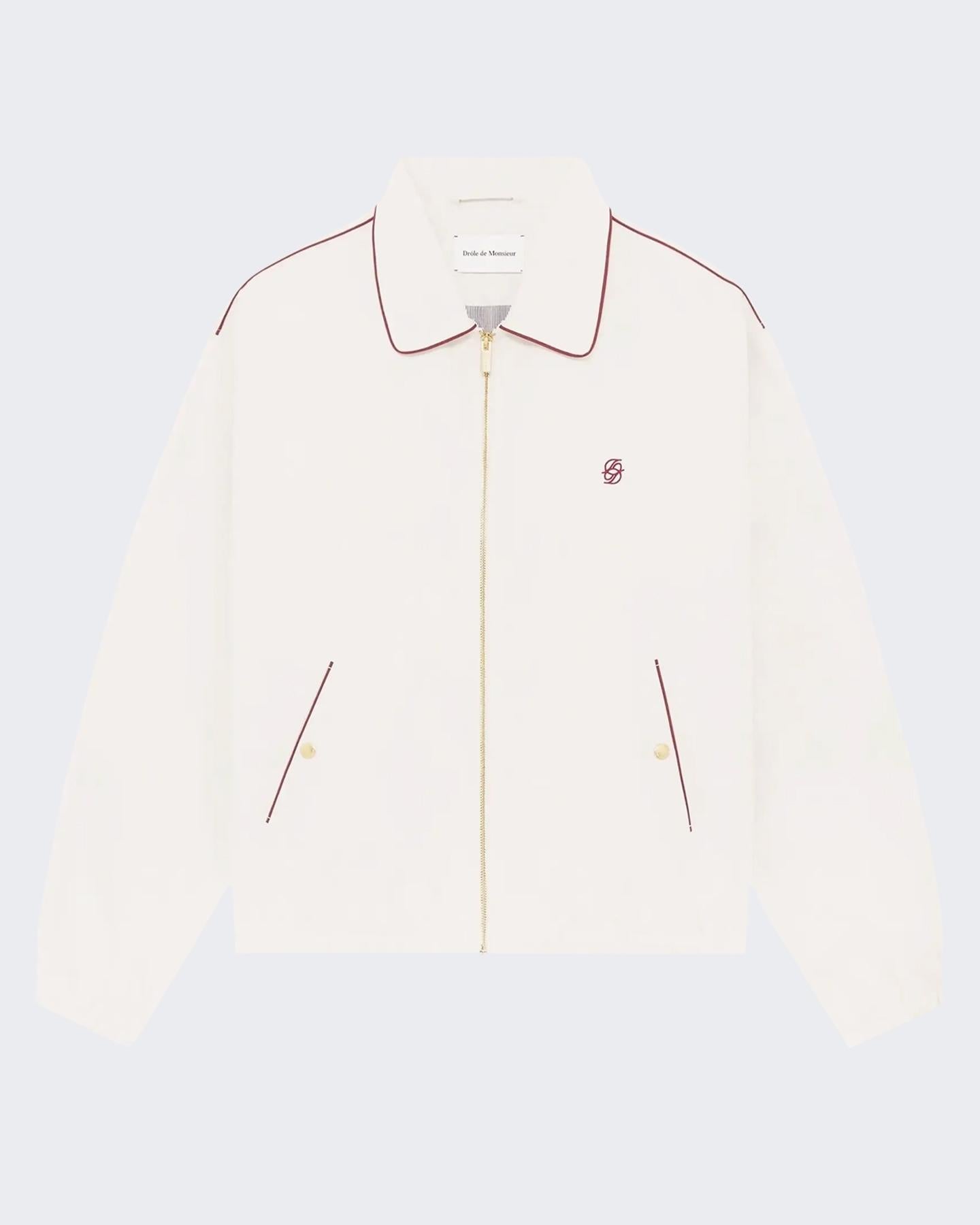 Heren Blouson Brodé Coton