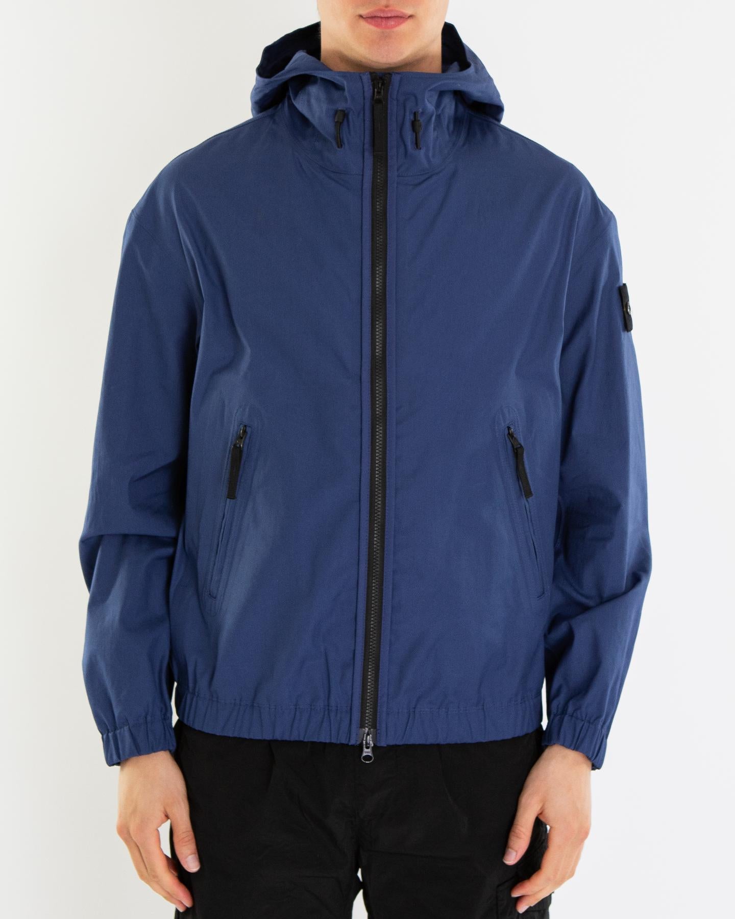 Heren Supima Cotton Jacket Blauw