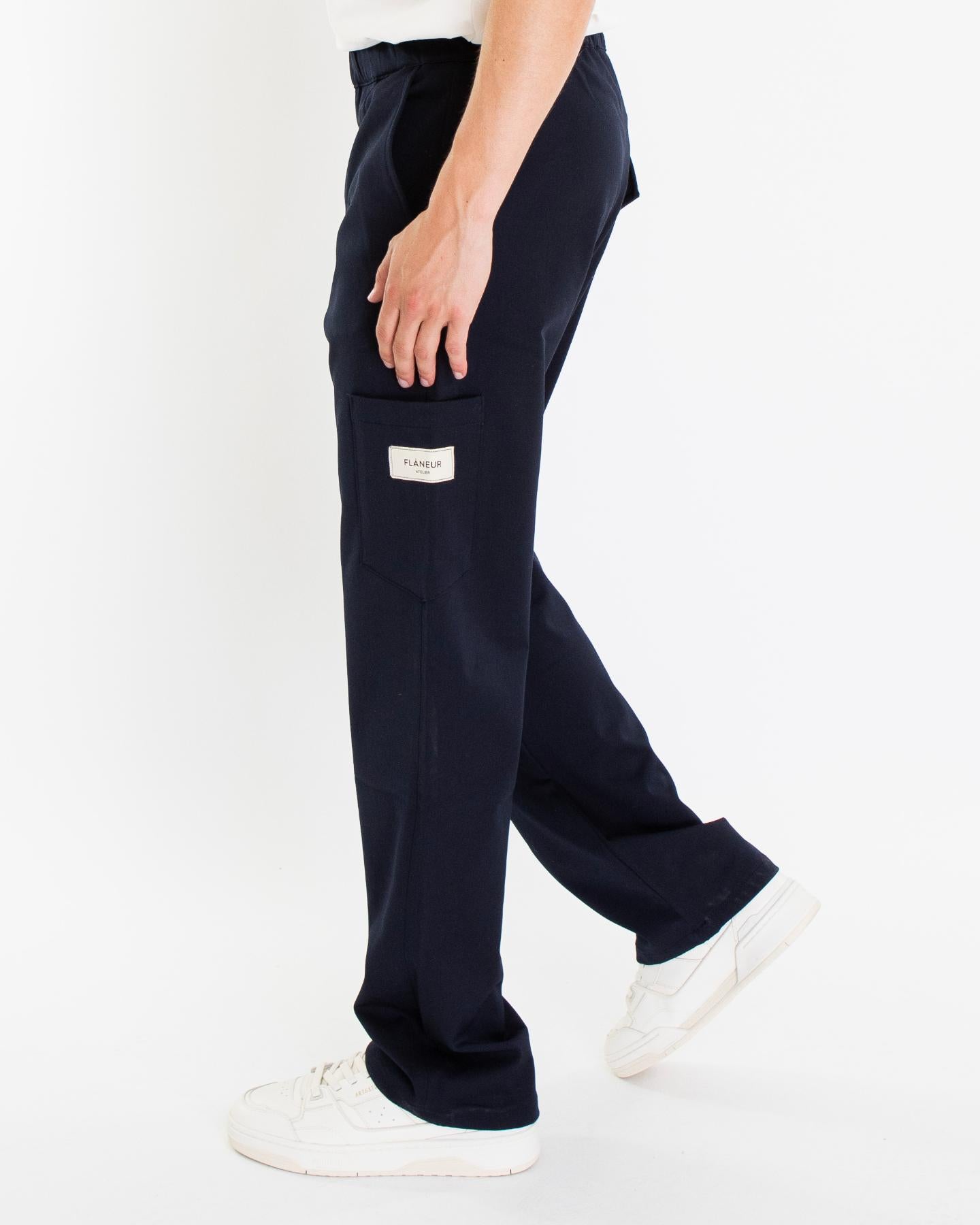Heren Atelier Tailored Trouser Blauw