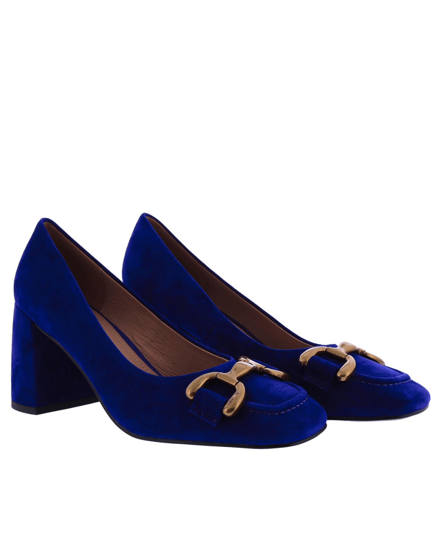 Dames Amber Suede Pump Blauw