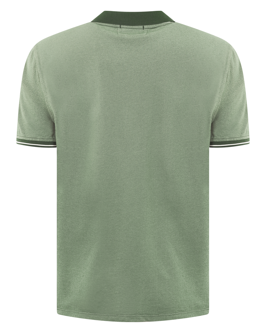Heren Logopatch Polo Groen