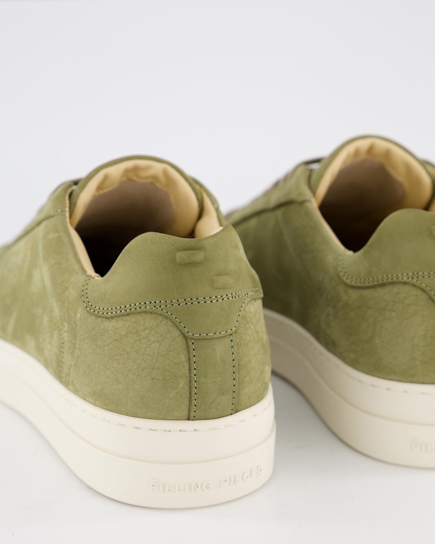 Heren Tiebreak Grain Sneaker Groen