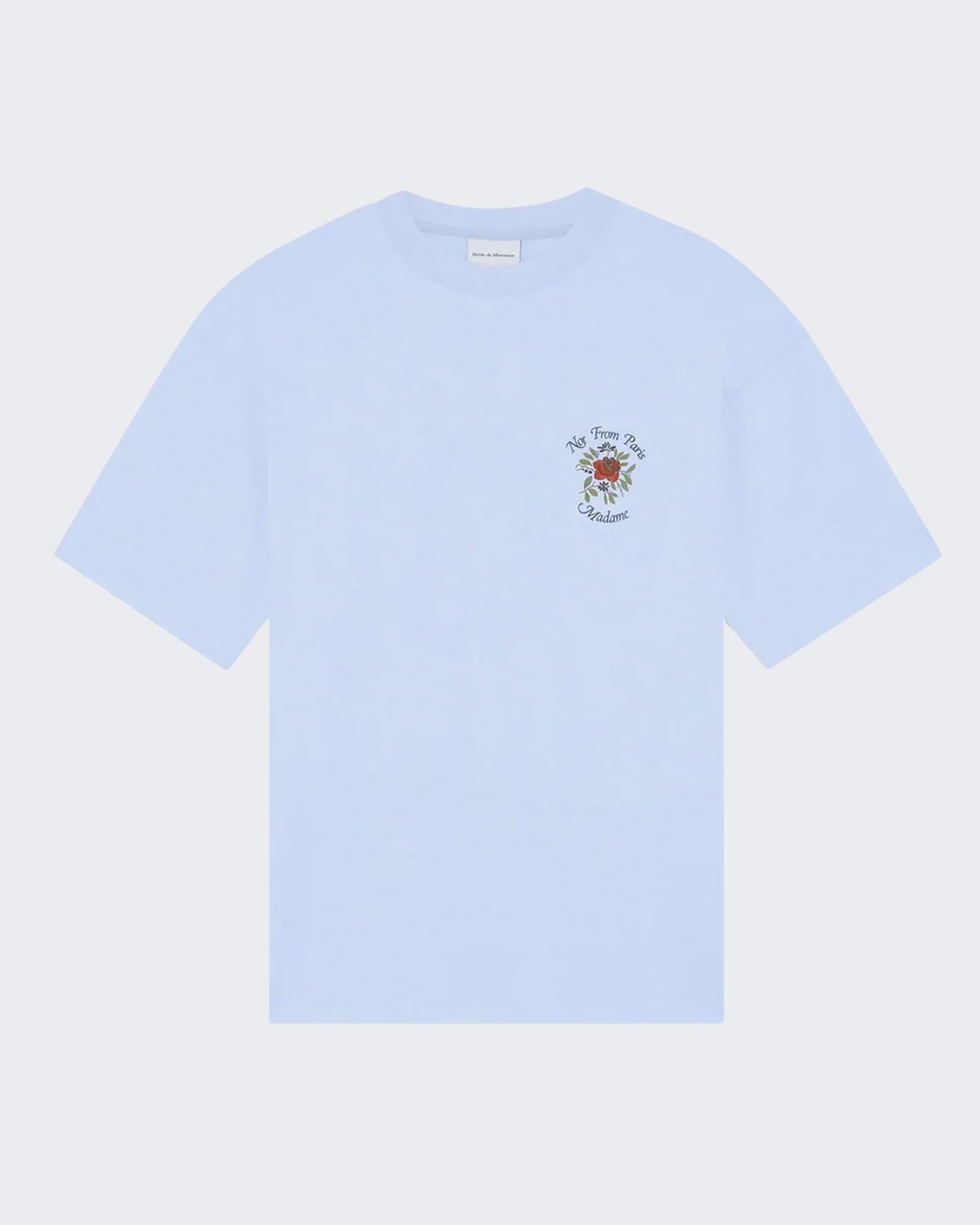 Drole De Monsieur Heren T-Shirt Slogan Rose