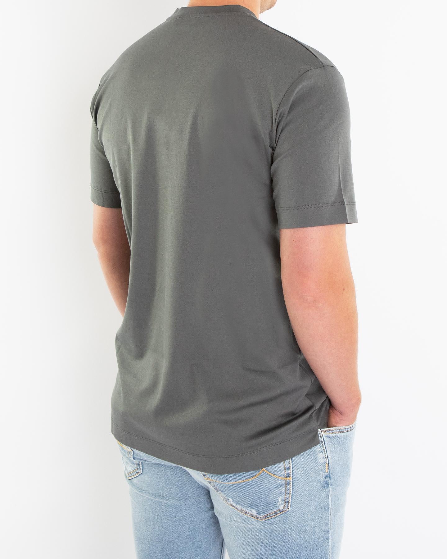 Heren Interlock Supima T-Shirt Grijs