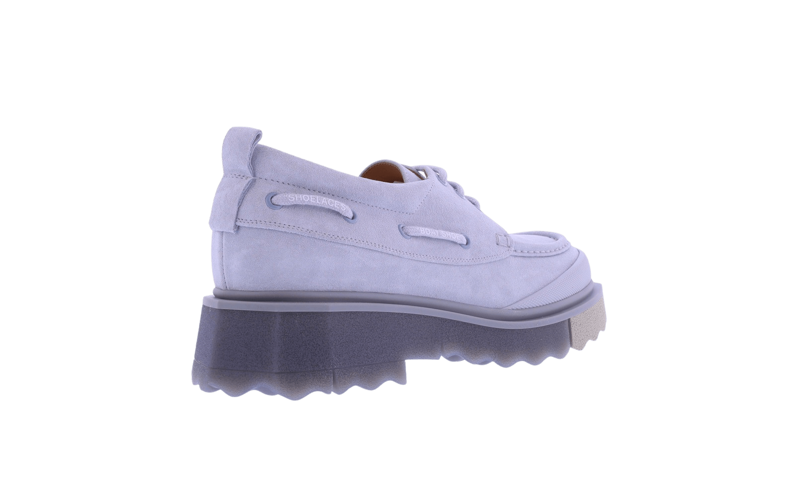 Heren Sponge Suede Boatshoe