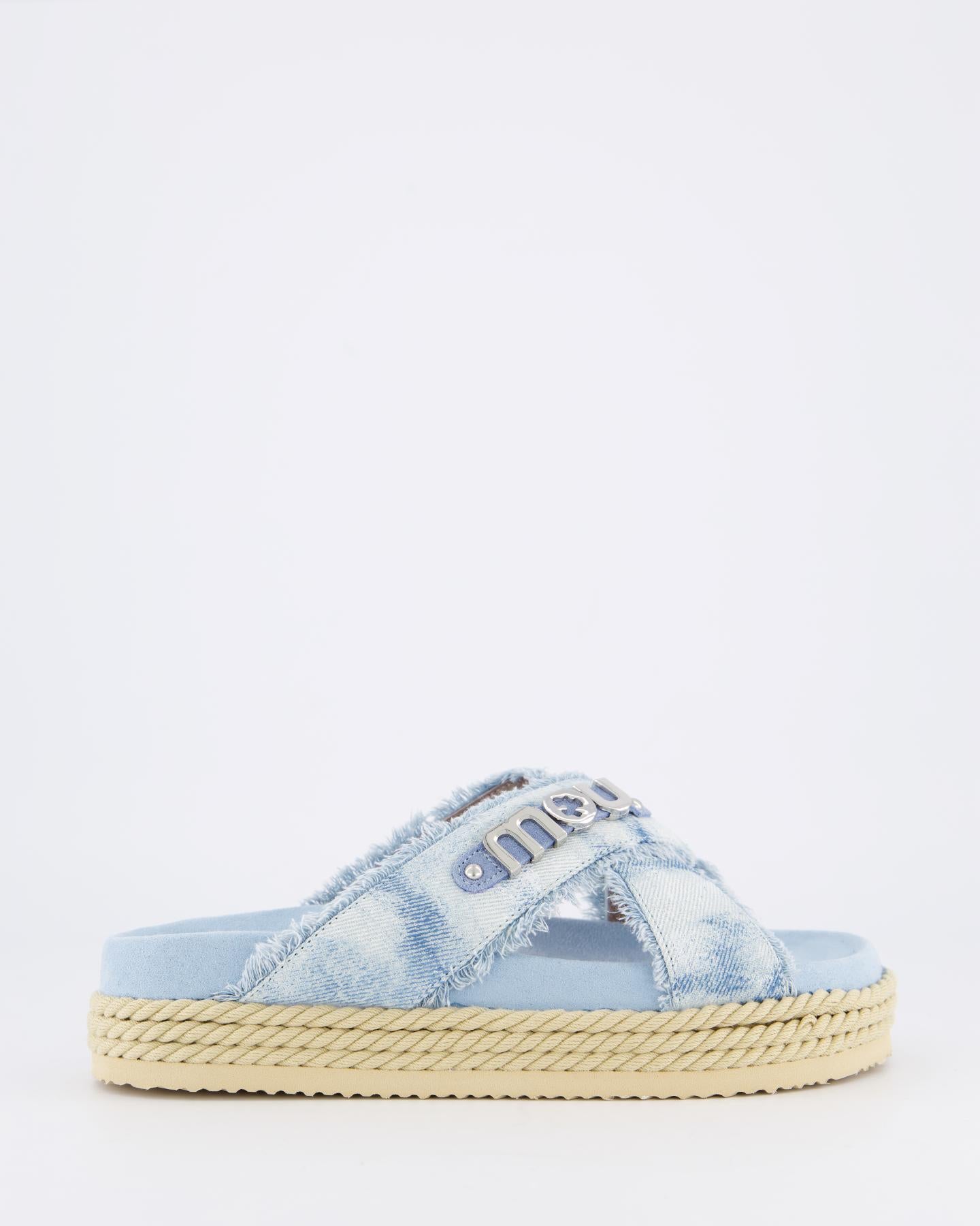 Dames Criss-Cross Rope Sandal