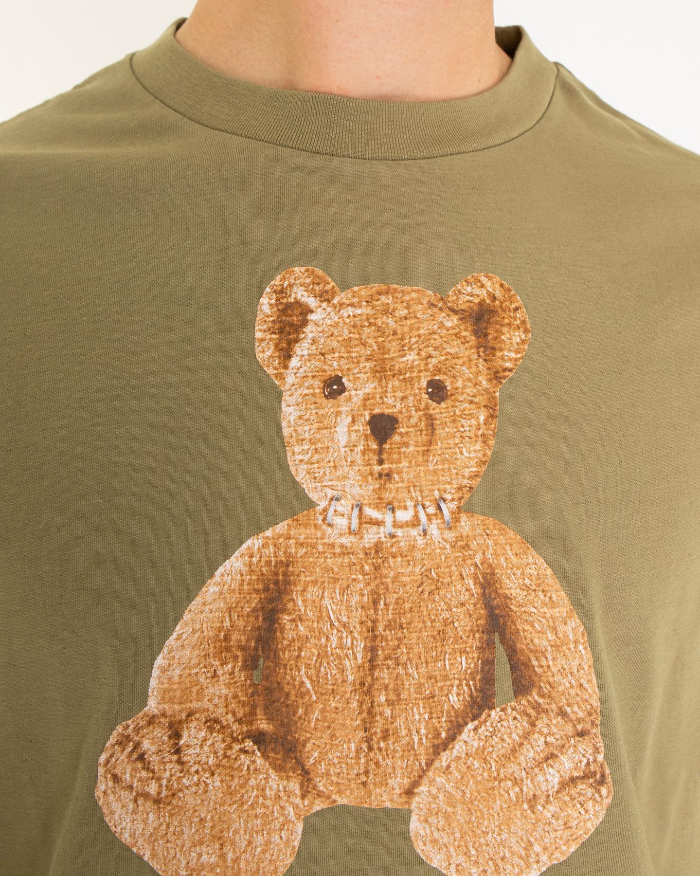 Heren Bear in Mind T-Shirt Groen