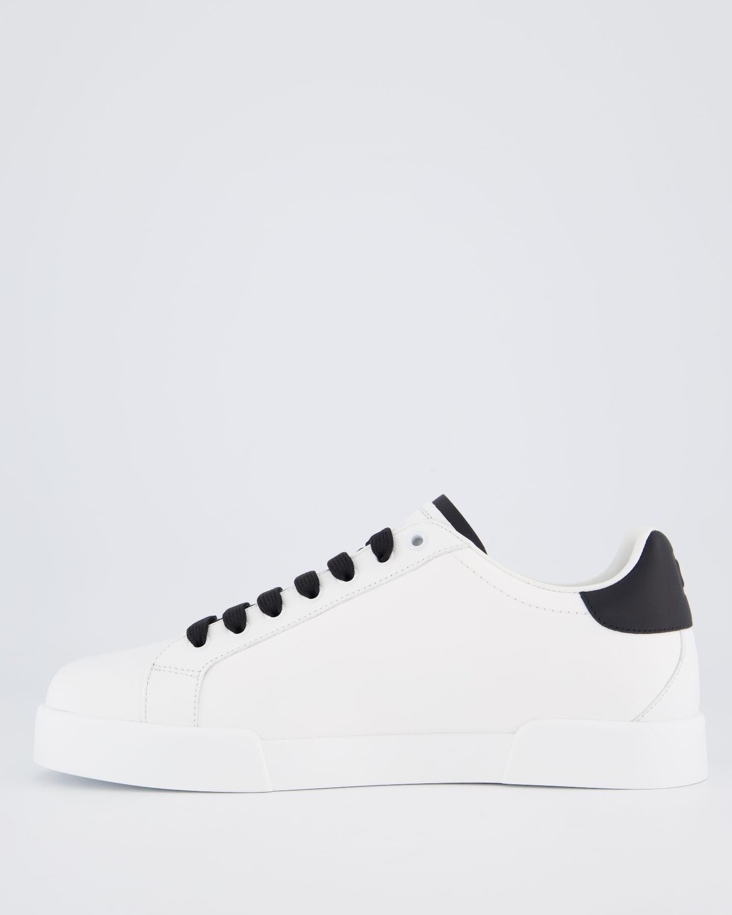 Heren Portofino Sneaker Wit/Zwart