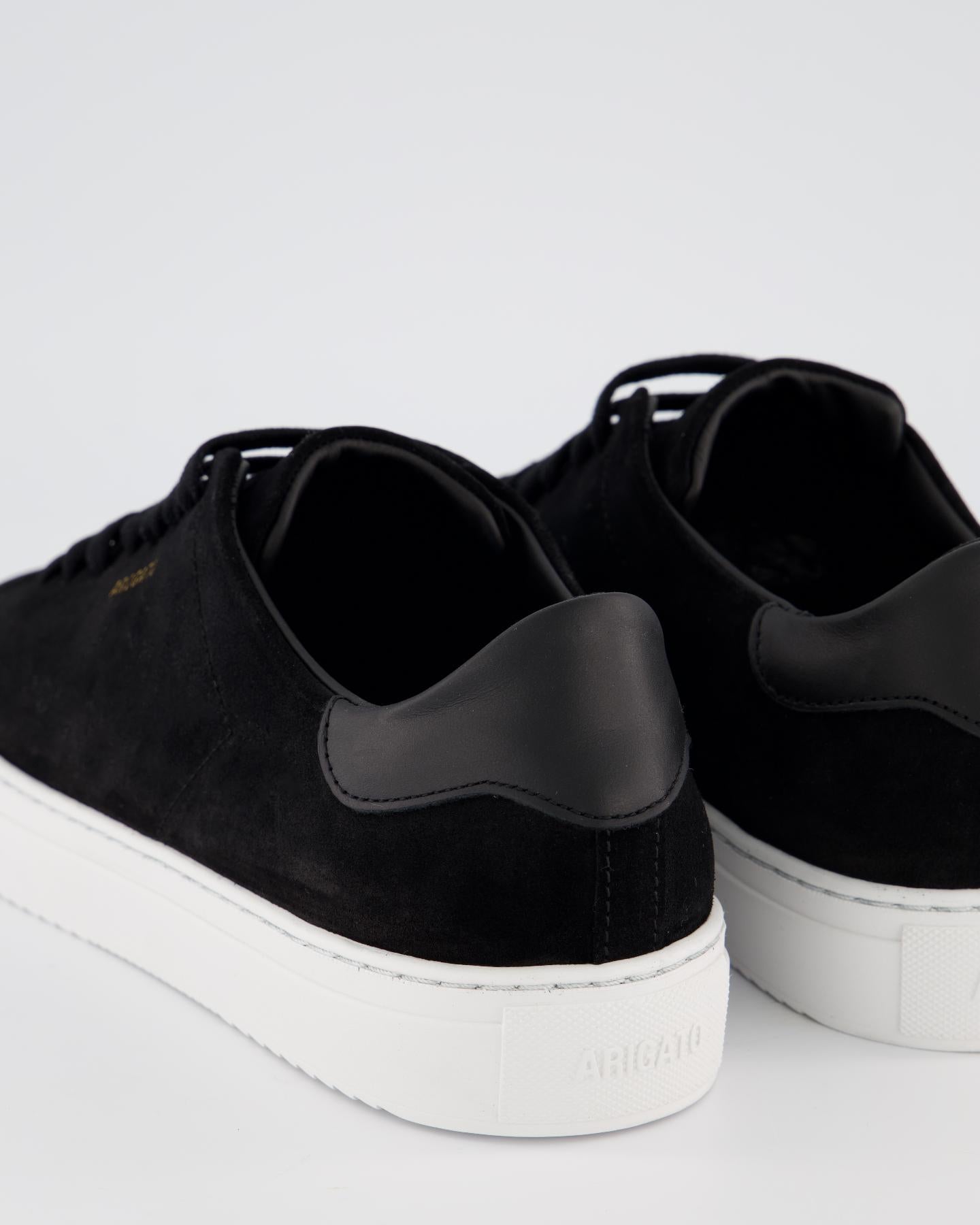 Heren Clean 90 Suede Sneaker Zwart