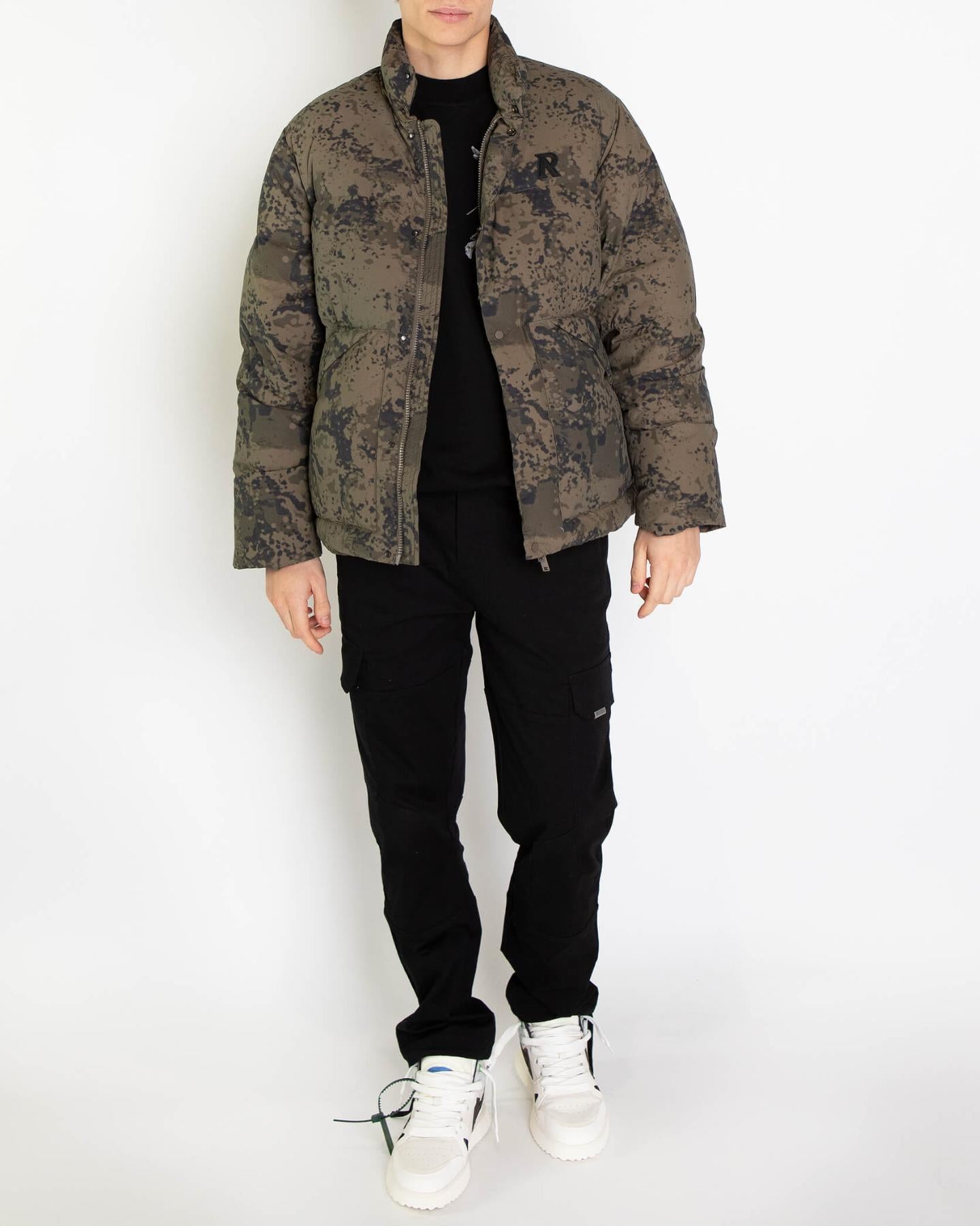 Heren Puffer Jacket Groen