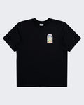 Casablanca Heren Tennis Landscape T-Shirt Zwart — huidige kleur