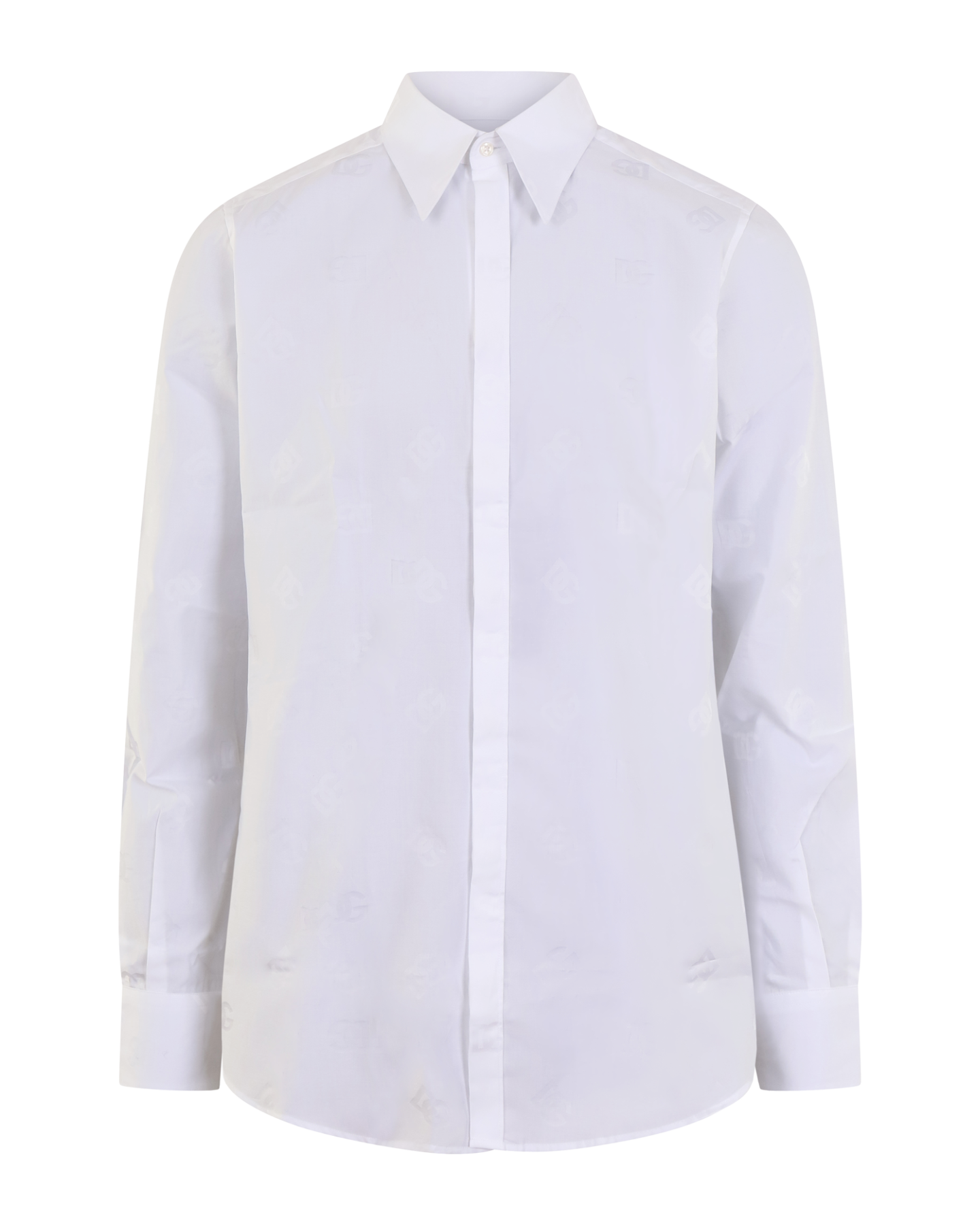 Heren Martini-fit Shirt Wit