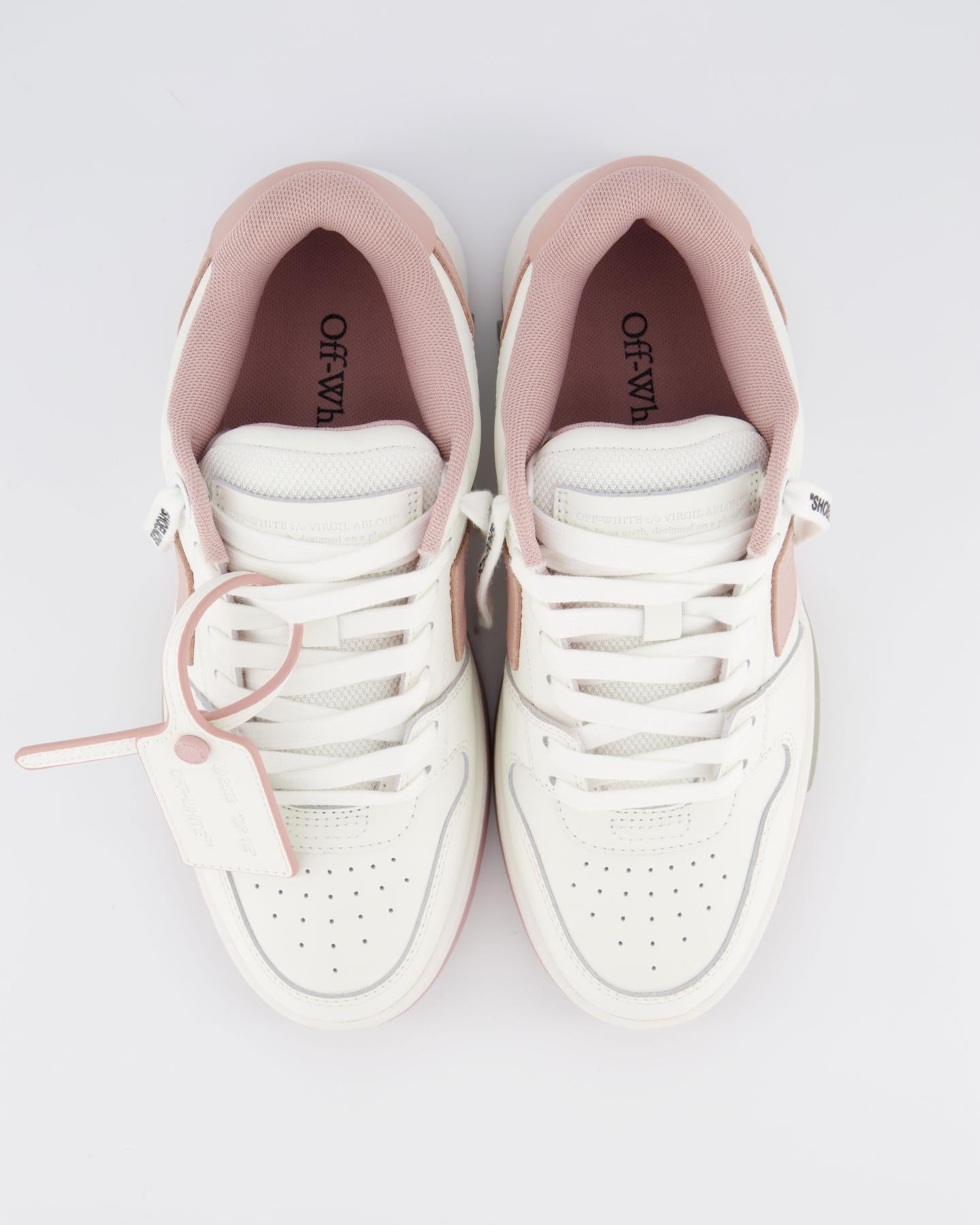 Dames Out Of Office Sneaker Wit/Roze