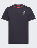 Herren-T-Shirt mit kurzem Bund
