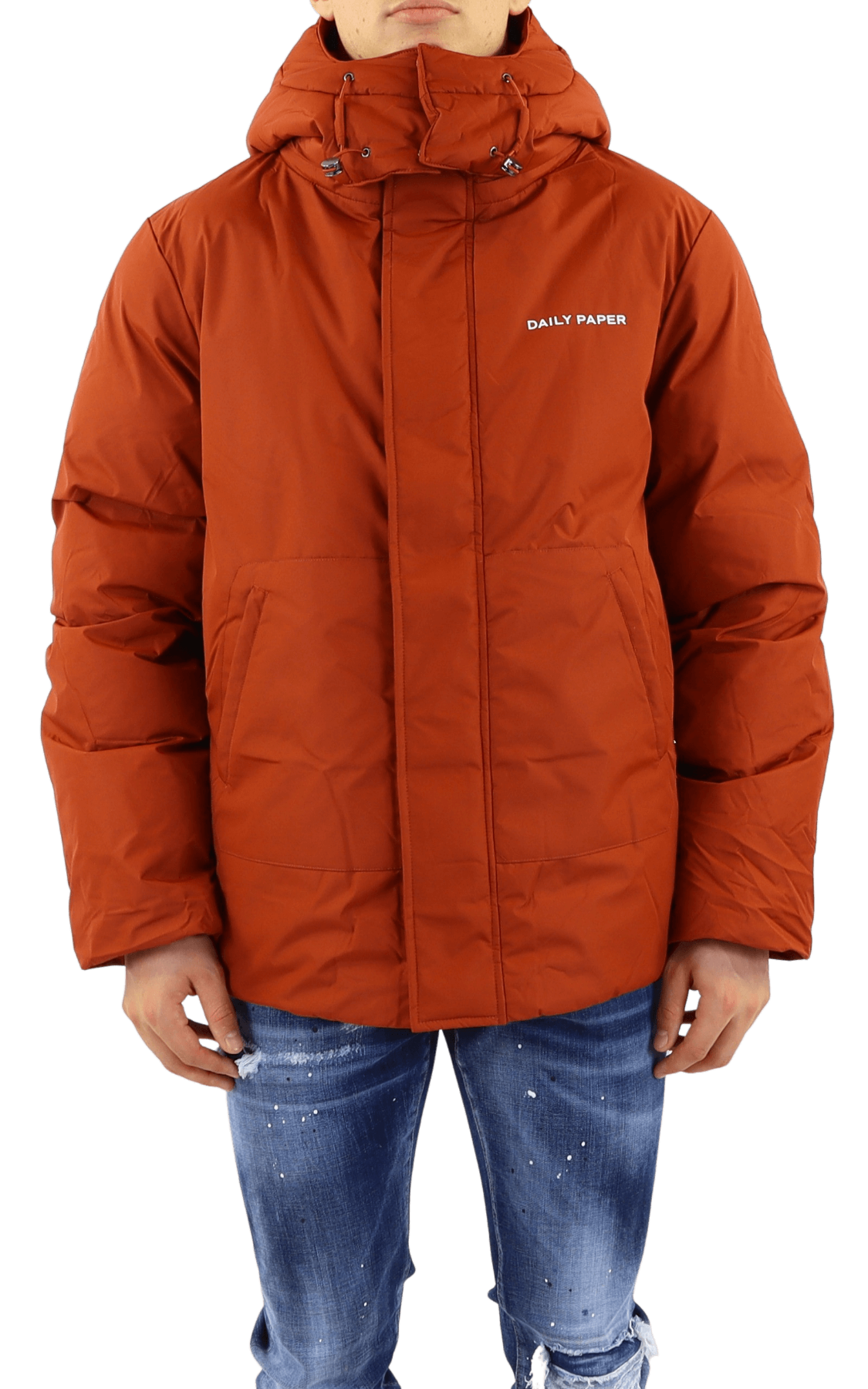 Heren Nuraz Puffer Jacket Rood