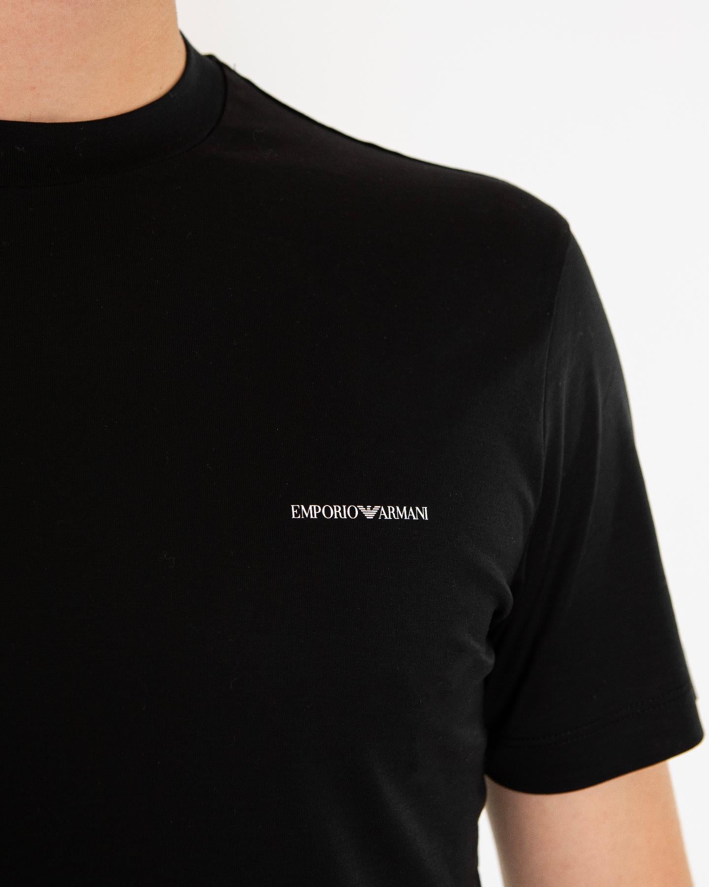 Heren Logo T-Shirt Zwart