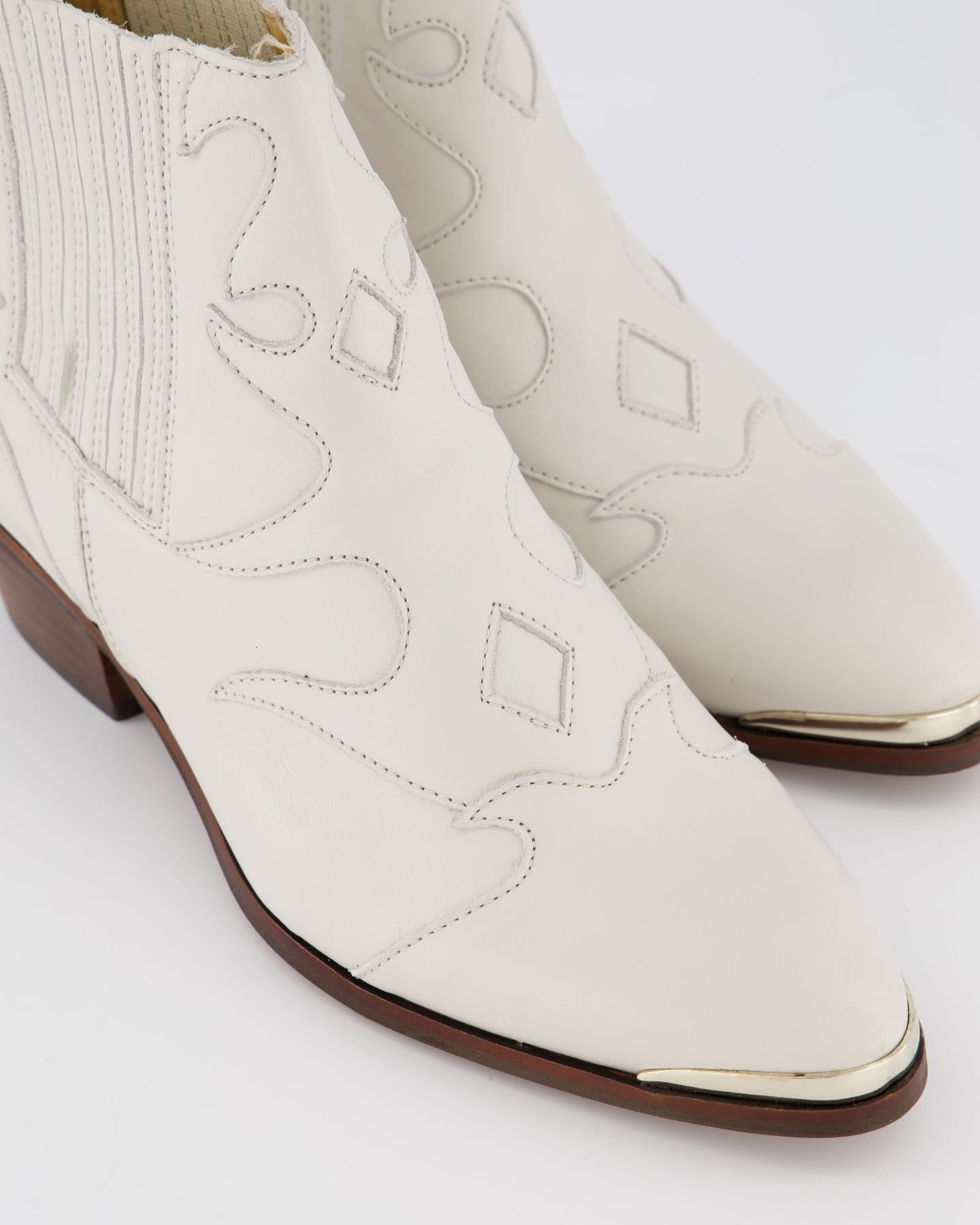 Dames Sonia Boot Wit