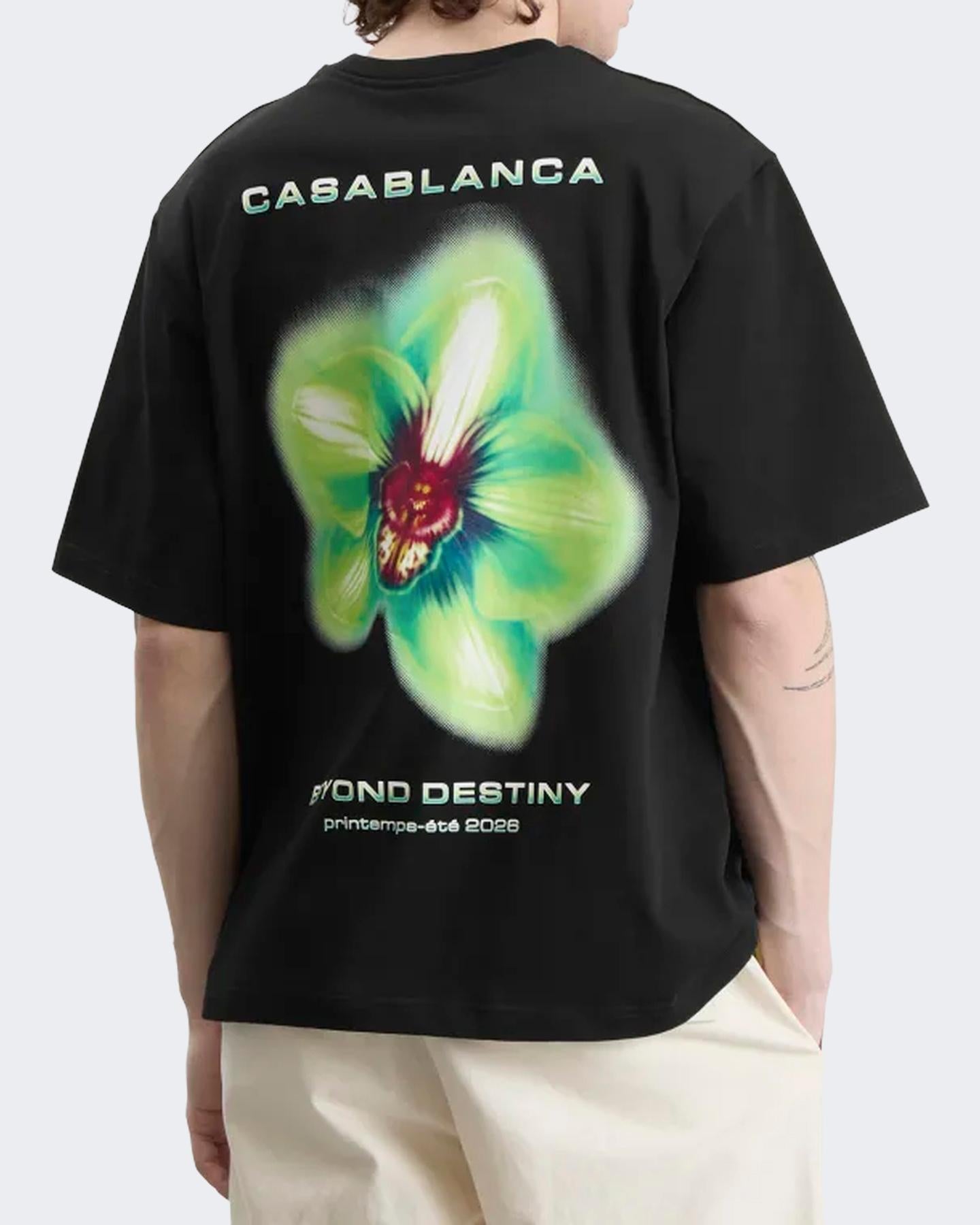 Heren Glitch Orchid T-Shirt