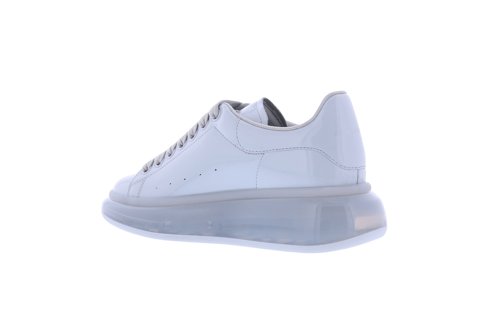 Dames Oversized Sneaker Transp Gris