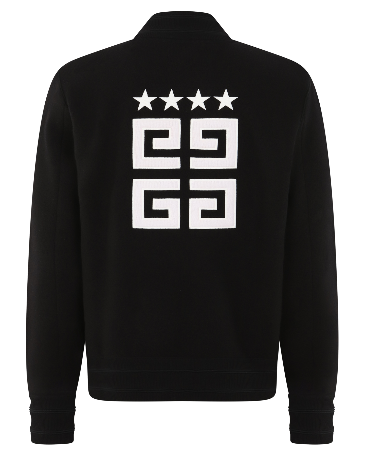 Heren 4G Stars Bomber Zwart