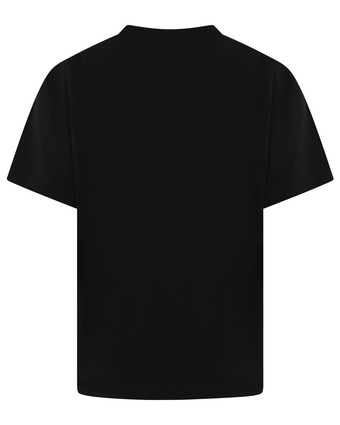 Heren Organic Flower T-Shirt Zwart
