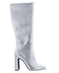 Steve Madden Damen Ally Boot Silber — huidige kleur