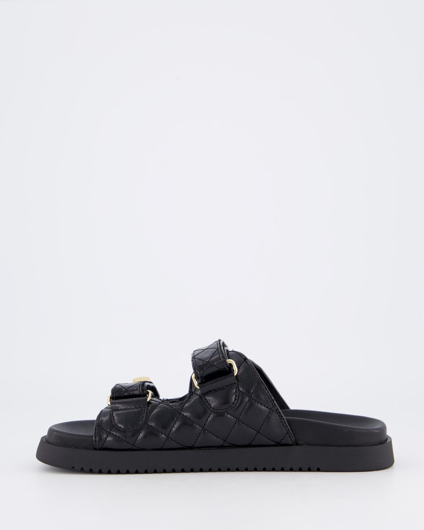 Dames Schmona Slipper Zwart