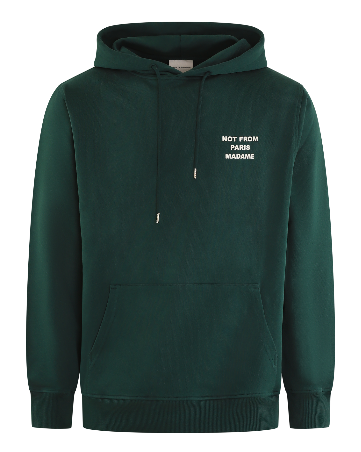 Heren Slogan Hoodie Groen