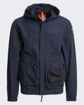 Parajumpers Heren Rube Hooded Jacket Blauw — huidige kleur
