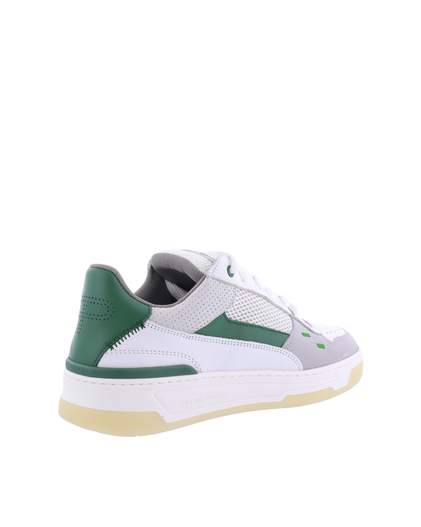 Heren Cruiser Sneaker Wit/Groen