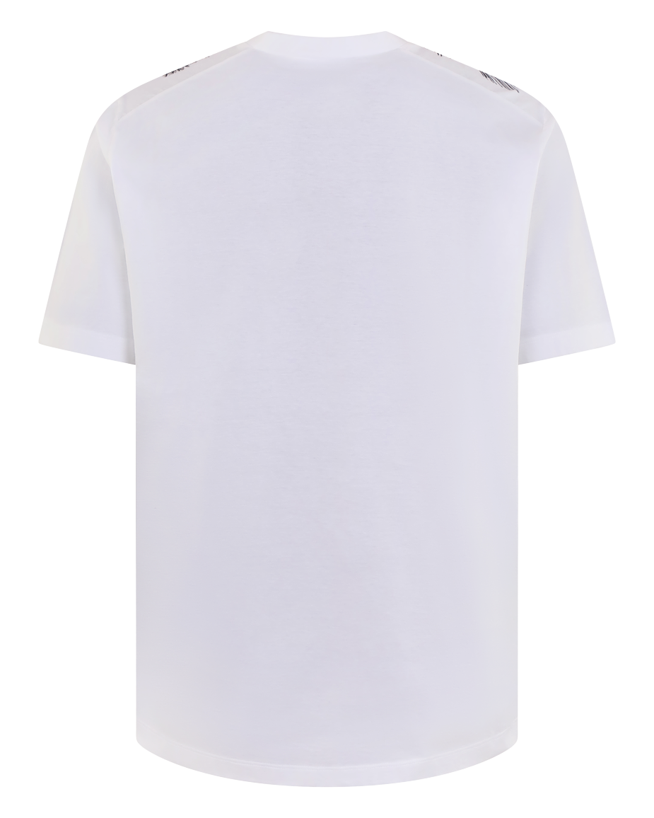 Heren Palms T-Shirt Wit/Zwart/Roze