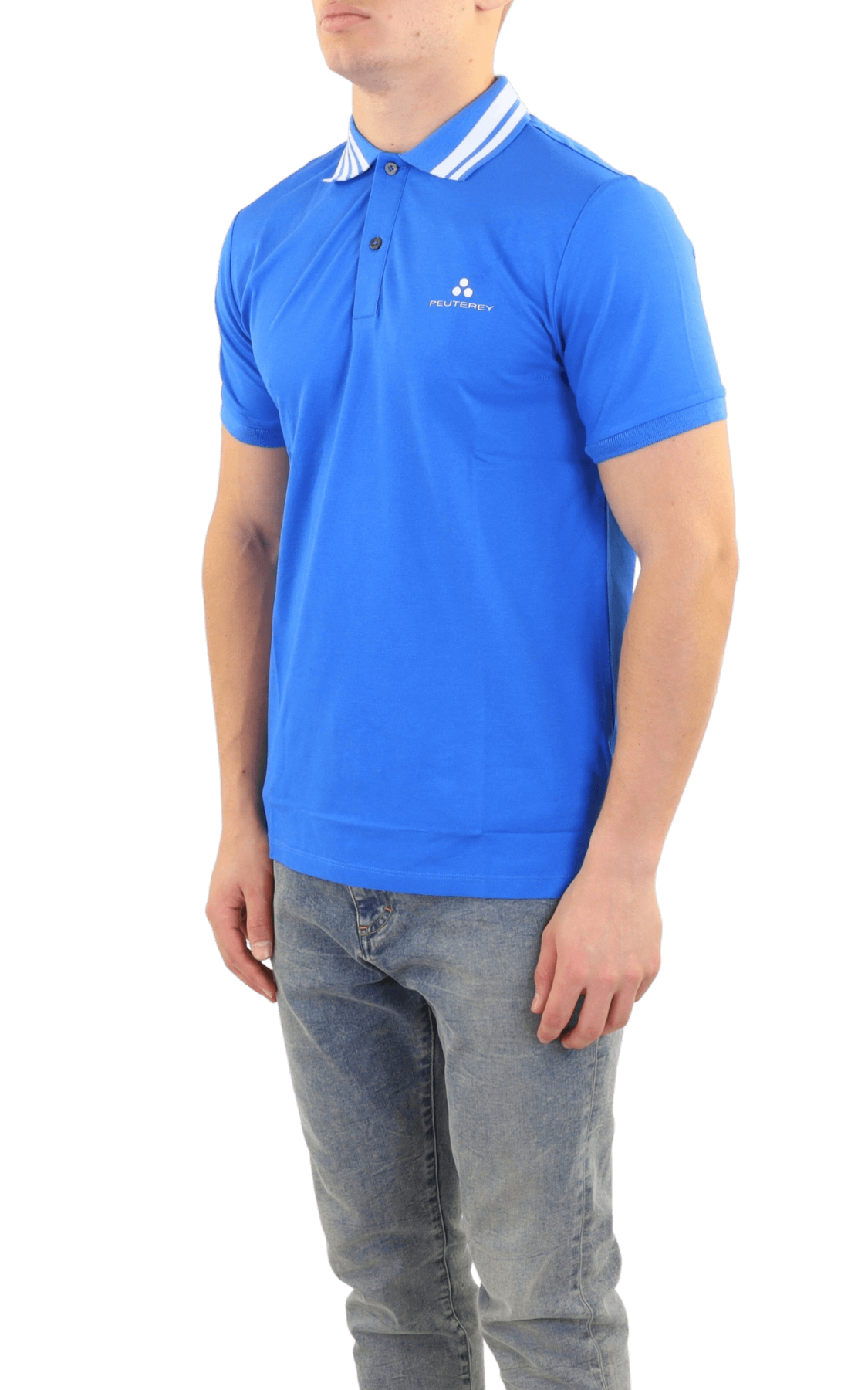 Heren Prile Polo Blauw