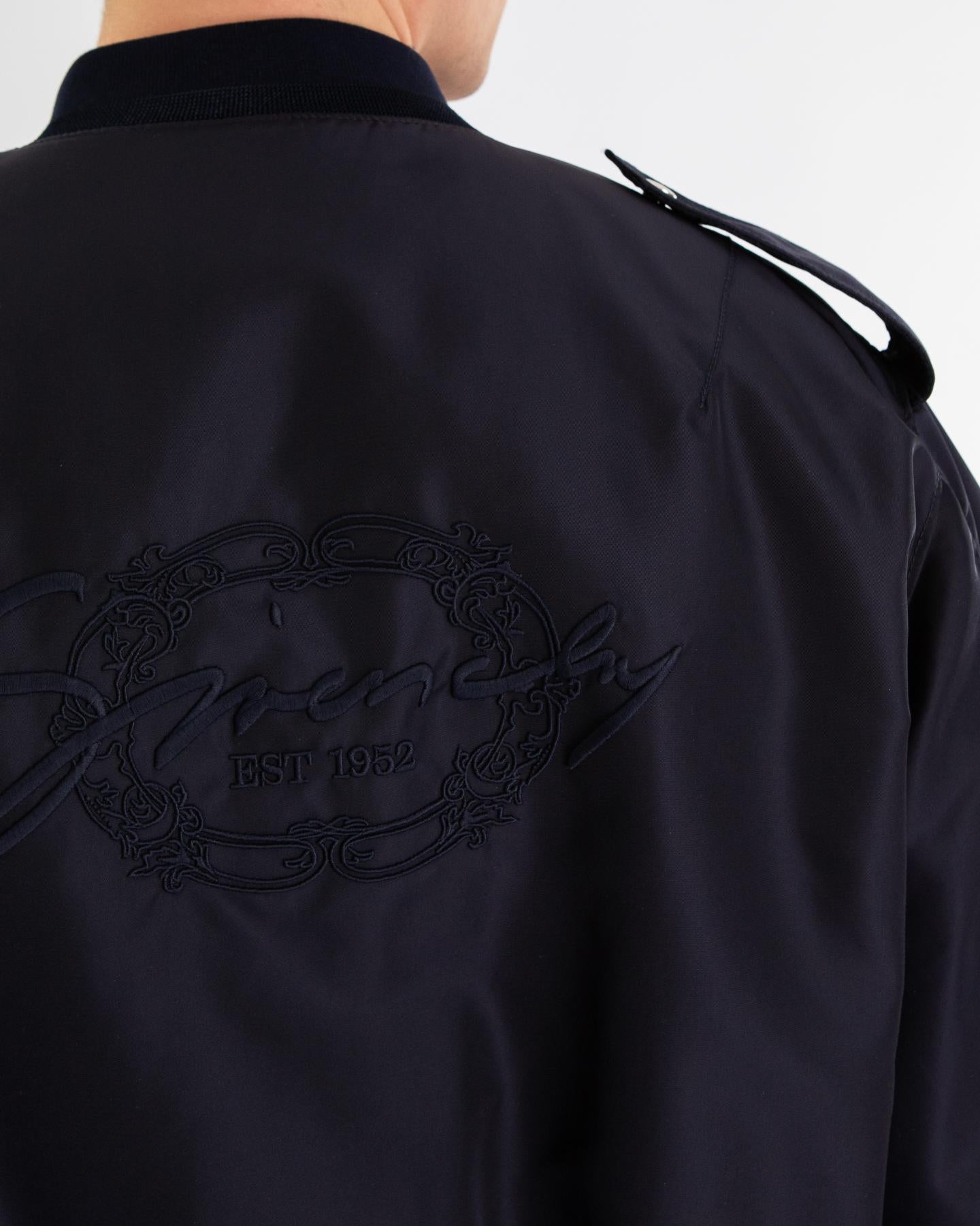 Heren Bomber Jacket Blauw