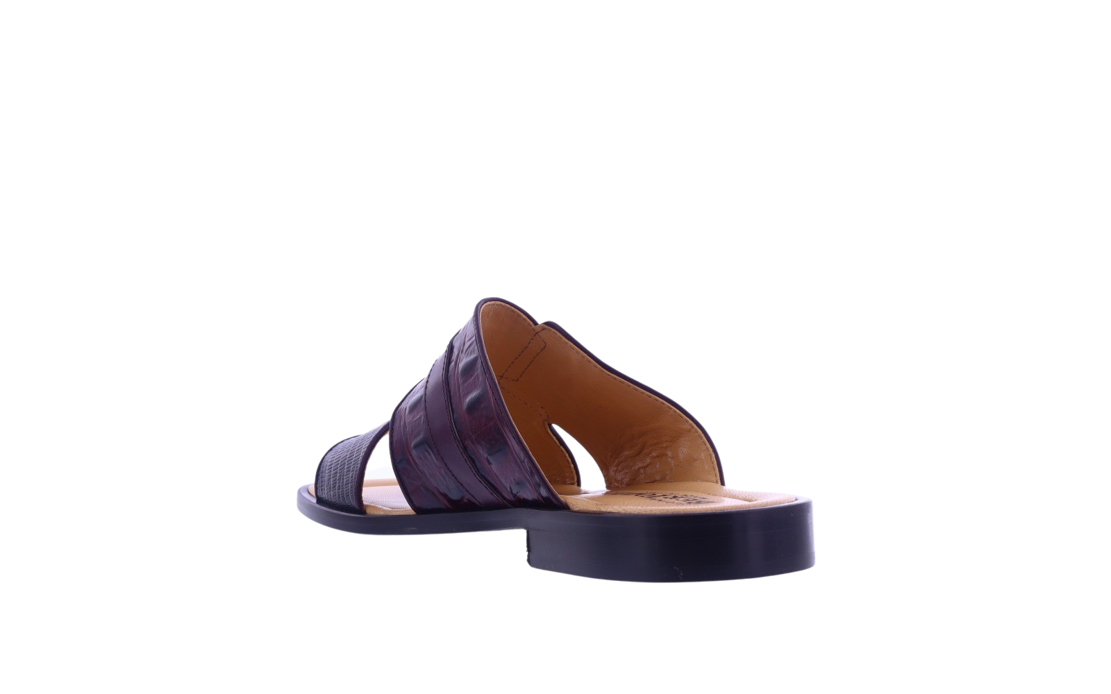 Heren Bertozzi Slipper Zwart/Bruin