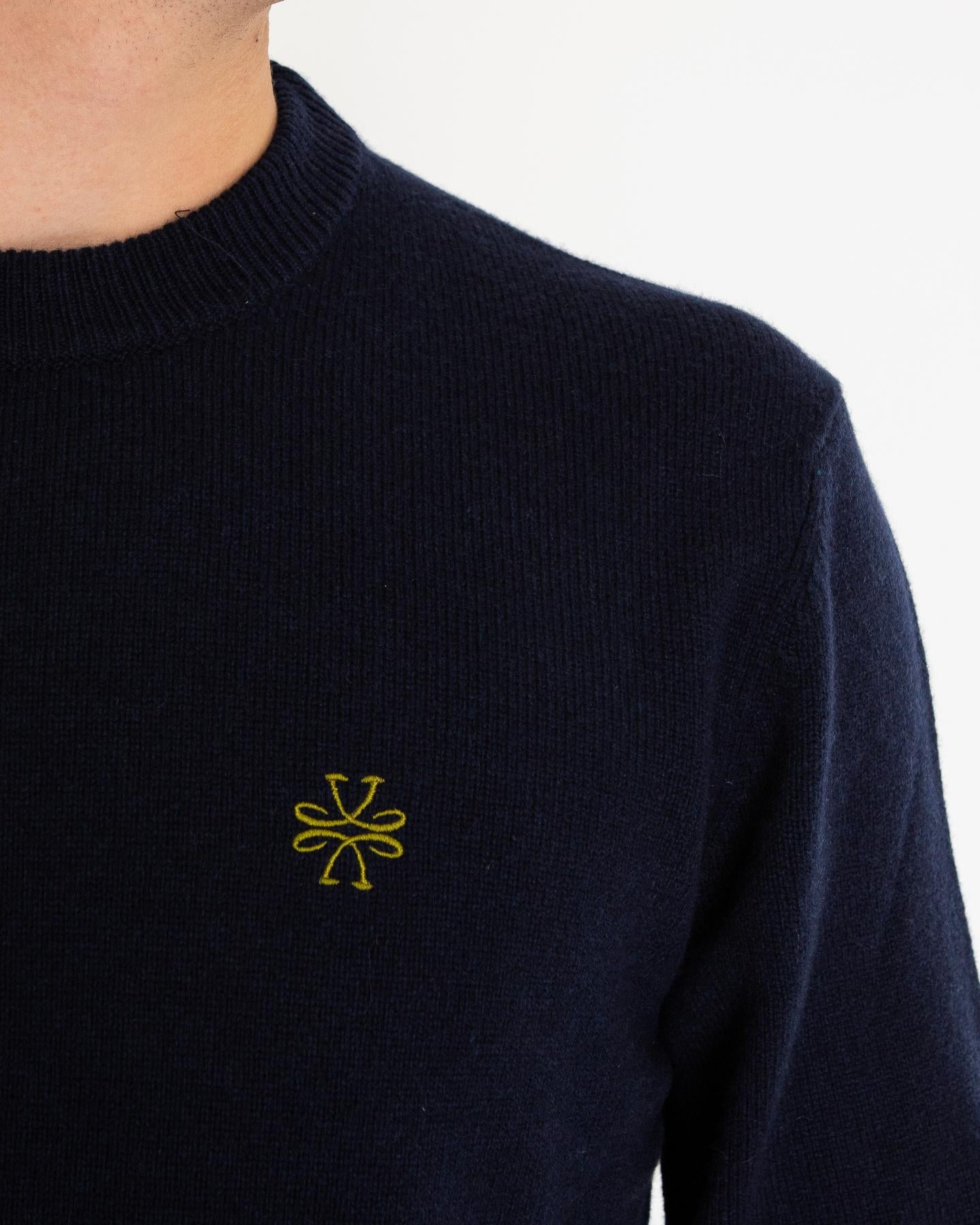 Heren Girocollo Lana Cashmere