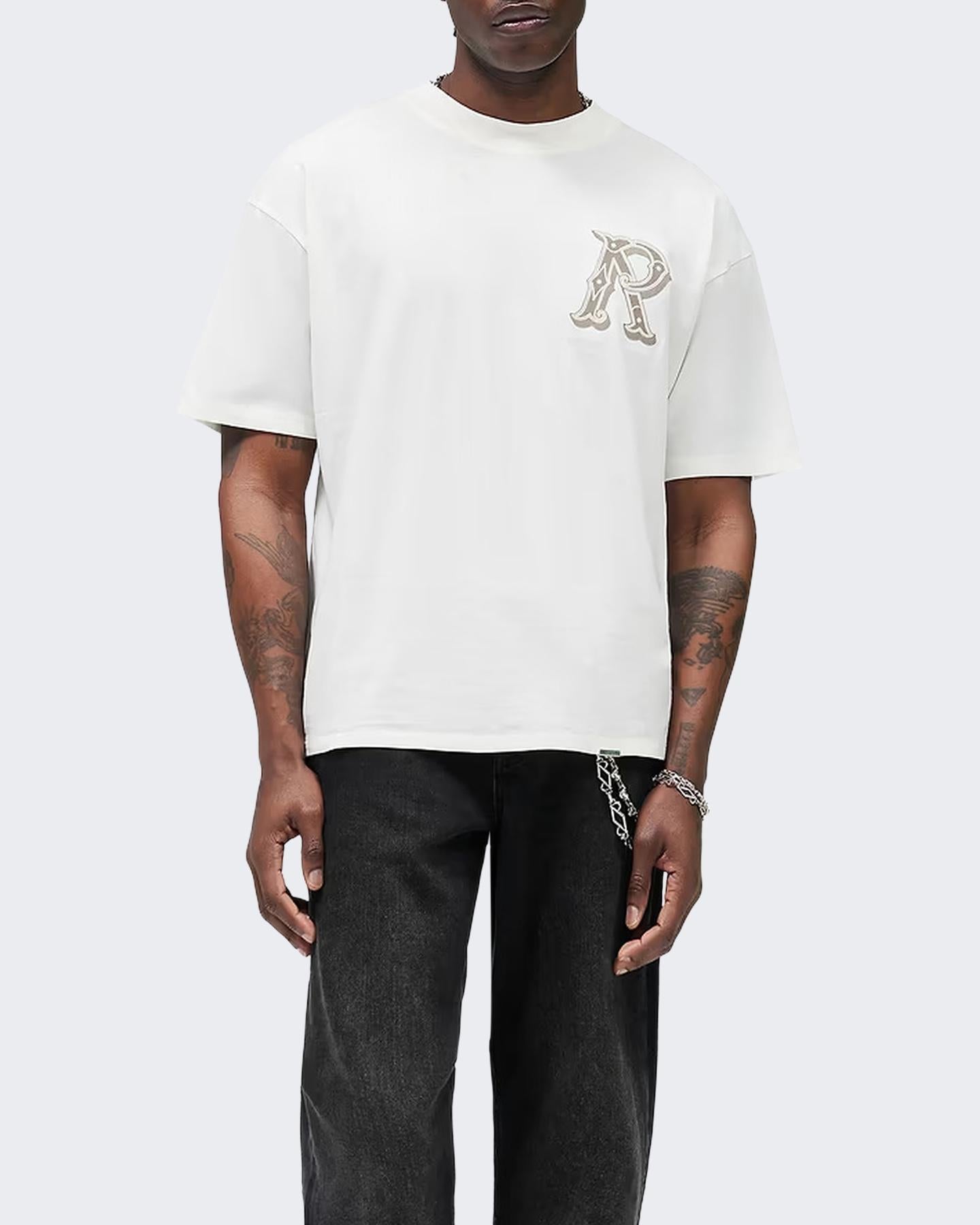 Heren Western Initial T-Shirt